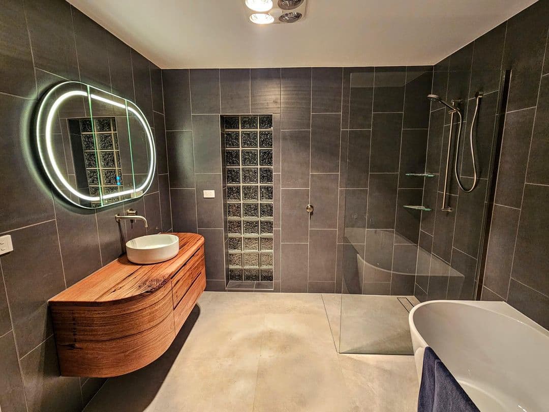 Essential bathroom after renovation