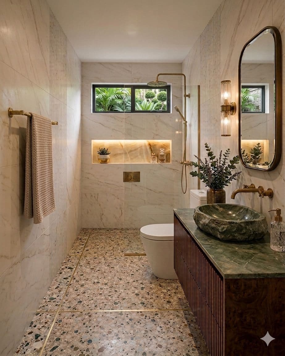 Luxury bathroom renovation